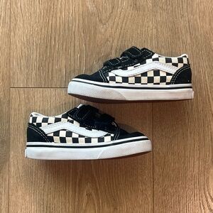 Vans Black and White Sneakers